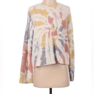 MADEWELL tie dye sweater size medium